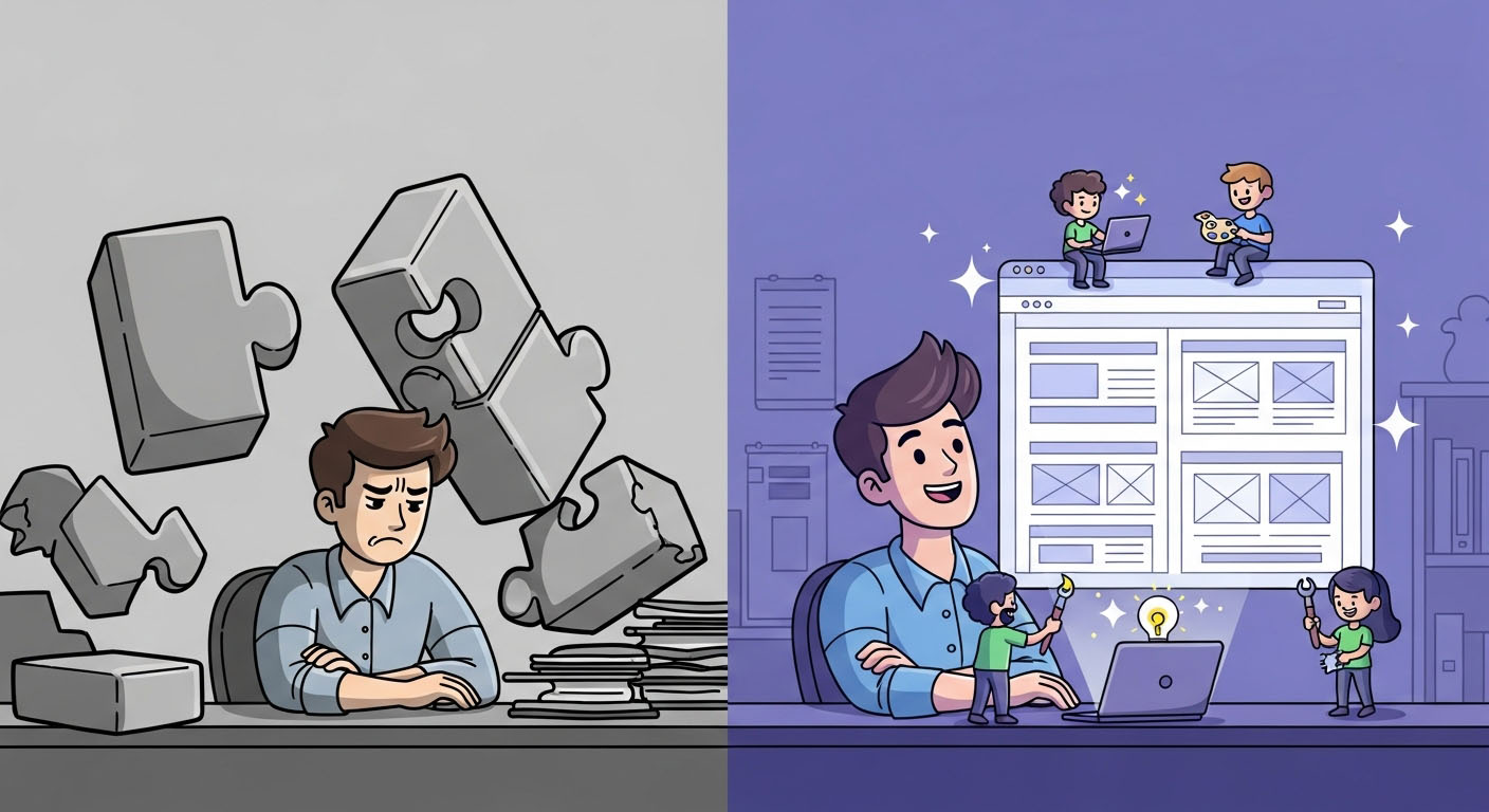 Drag and drop interface